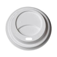 Deksel Wit (PS) voor koffiebeker ⌀70.3mm/6oz-7oz - 1.000 st.