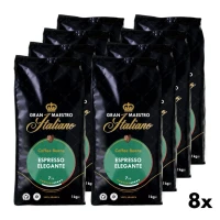 Koffiebonen Espresso Elegante - Gran Maestro Italiano 8x1kg