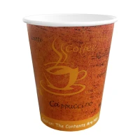 Kartonnen Koffiebeker Brons 150cc/6oz - 2.500 st./ds.