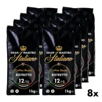 Koffiebonen Ristretto - Gran Maestro Italiano 8x1kg