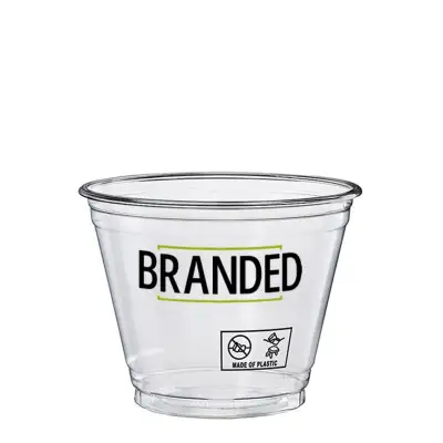 IJskoffiebeker bedrukken (PET) 270cc/9oz (v.a. 50.000 stuks)
