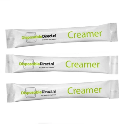 Creamersticks met Jouw Logo Bedrukken | Standaard in 1 Kleur