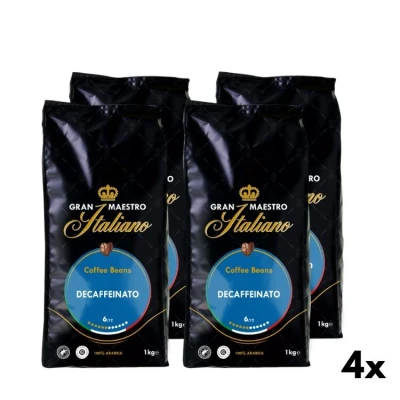 Koffiebonen Decafinato - Gran Maestro Italiano 4x1kg